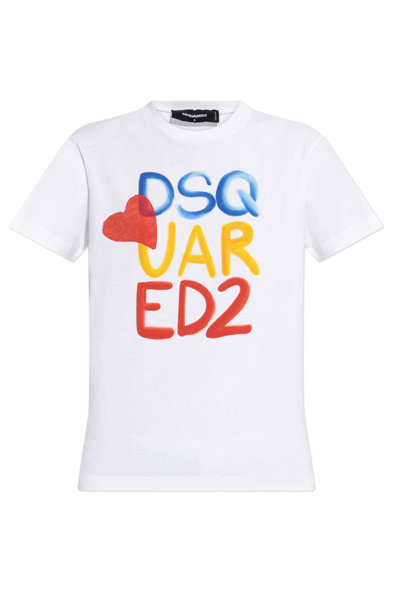 White T-shirt capsule 'Summer Lovers' Dsquared2 - Vitkac Italy